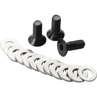 Reverse Screws + washers for x-1 chain guide