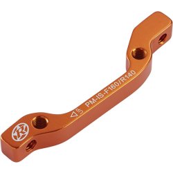 REVERSE Disc Adapter IS-PM 160 Front + Rear 140mm orange