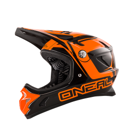 O`Neal Spark Fidlock DH Helmet STEEL black/orange