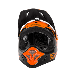 O`Neal Spark Fidlock DH Helmet STEEL black/orange