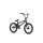 RADIO BMX Dice 18"TT black matt